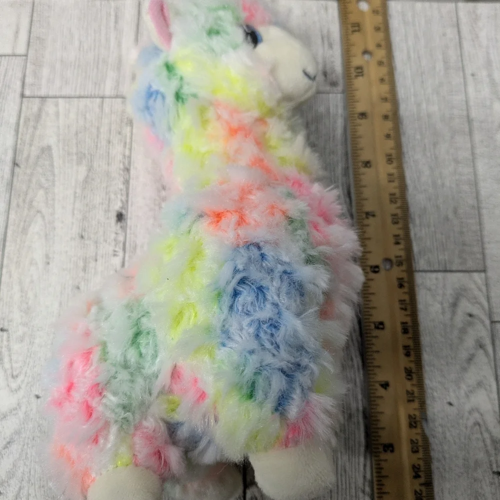 Ty Multicolor Stuffed Alpaca - Picture 3 of 6